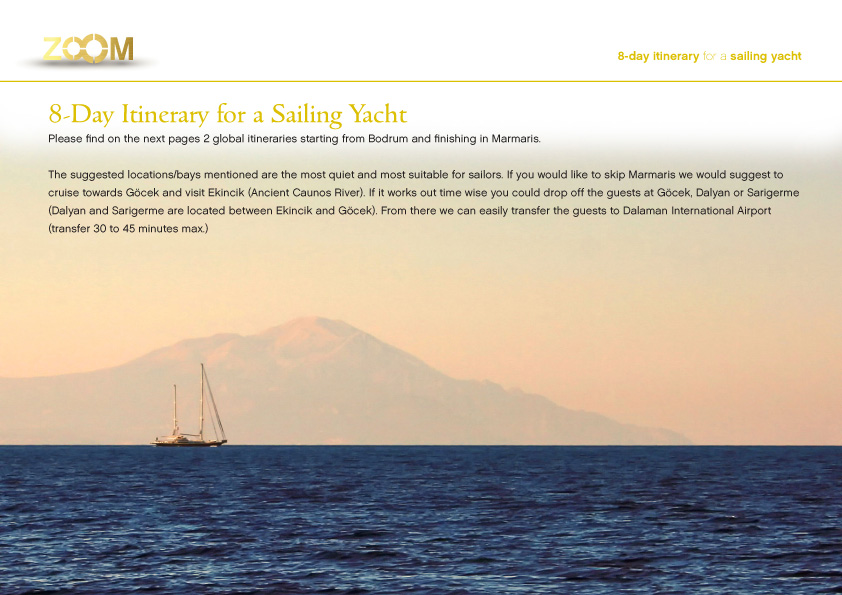 4f-8 DAY SAILING YACHT Itinerary-Zoom 2015-2